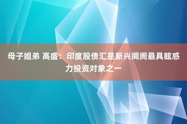 母子姐弟 高盛:印度股债汇是新兴阛阓最具眩惑力投资对象之一